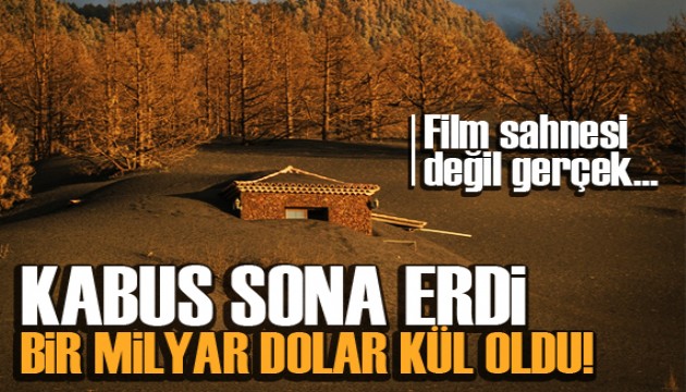 Yanardağ kabusu sona erdi! Bir milyar dolar kül oldu