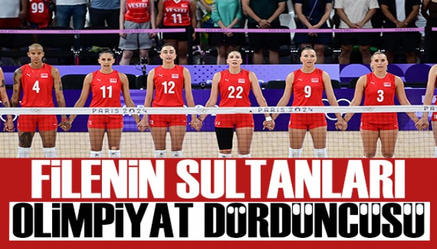 Filenin Sultanları olimpiyat dördüncüsü oldu