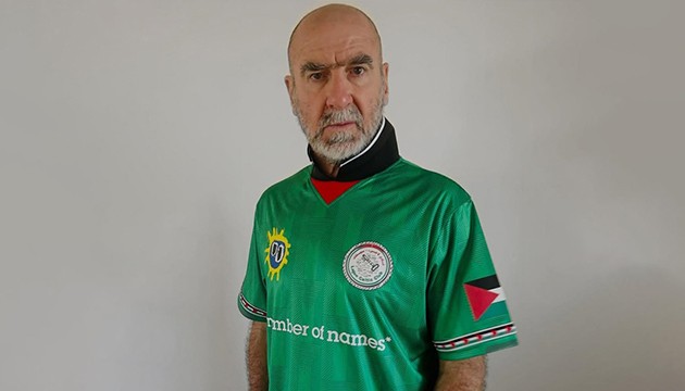 Eric Cantona'dan Filistin'e destek