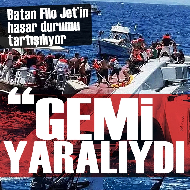 Girne'de batan Filo Jet gemisinin hasar durumu tartışma konusu oldu