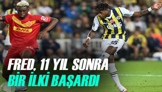 Fenerbahçeli Fred, 11 yıl sonra bir ilki başardı