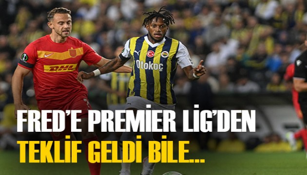 Fenerbahçeli Fred için Premier Lig'den alıcı çıktı!