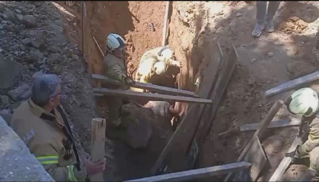 İnşaat alanında göçük