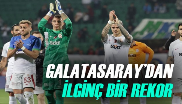 Galatasaray'dan yeni rekor! Daha iyisi yok...