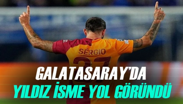 Galatasaray'da flaş ayrılık! Yıldız isme yol göründü...