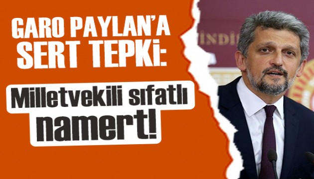 Garo Paylan'ın teklifine sert tepki!