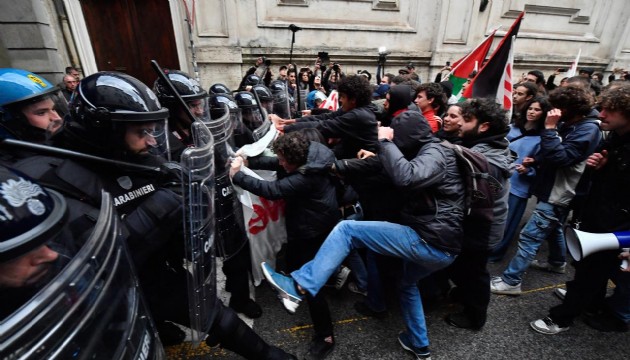 G7 İklim, Enerji ve Çevre Bakanları Toplantısı protestolarla başladı