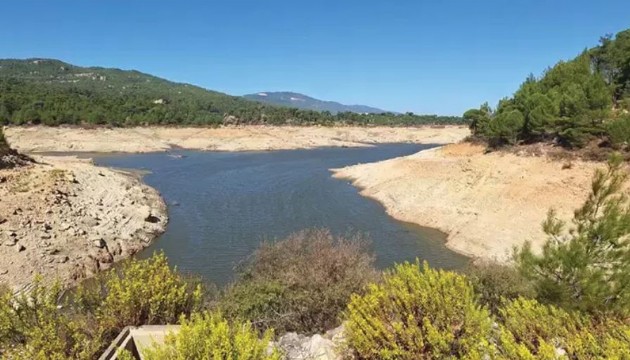 Bodrum’a su sağlayan barajlarda su bitti