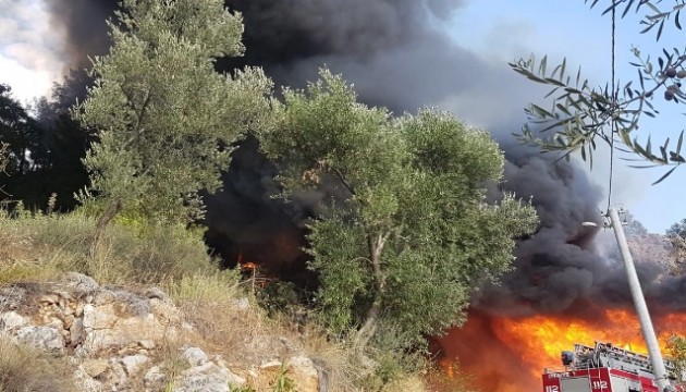 Göcek'te korkutan yangın! Evde başladı, ormana sıçradı