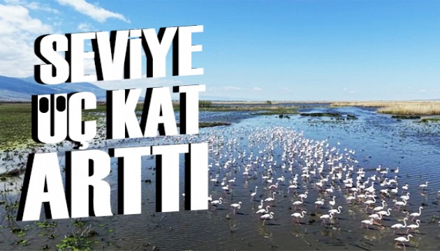 Kuraklık riski vardı: Seviye üç kat arttı