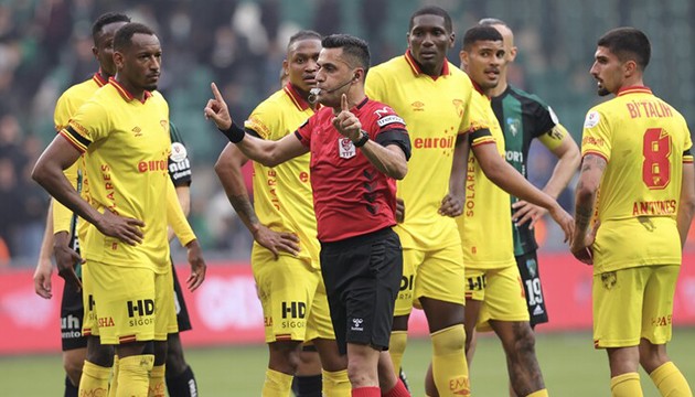 Göztepe'den penaltı tepkisi