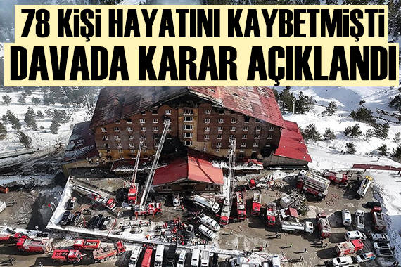 Kartalkaya davasında karar açıklandı