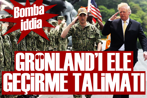 Flaş iddia: Trump'tan Grönland'ı ele geçirme talimatı!