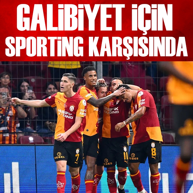 Sporting - Galatasaray maçı ne zaman, saat kaçta, hangi kanalda? Şifresiz mi?