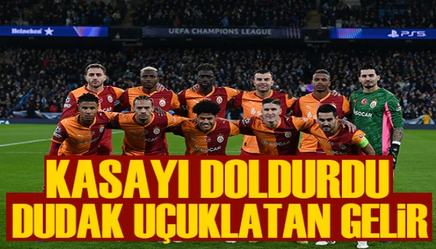 Galatasaray Avrupa'da kasayı doldurdu
