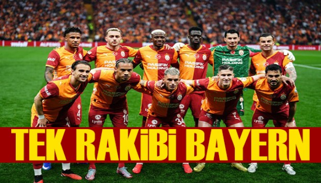 Galatasaray'ın tek rakibi Bayern Münih