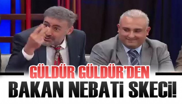 Güldür Güldür'den Bakan Nebati skeci!