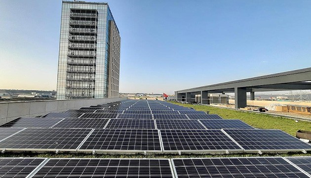 Türkiye'nin teknoloji üssü, enerjisini güneşten sağlıyor