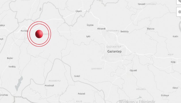 Gaziantep'te korkutan deprem