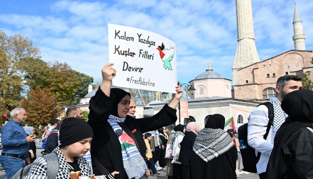 İstanbul, Ankara ve İzmir'de Gazze yürüşleri
