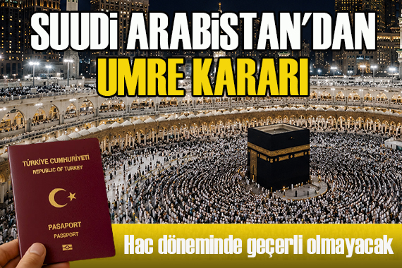 Suudi Arabistan'dan umre kararı