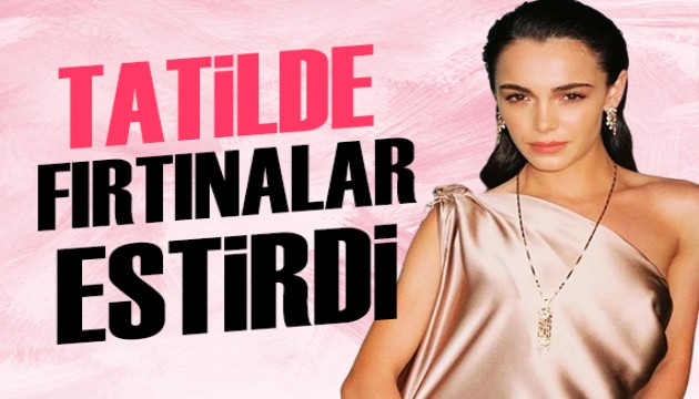 Hafsanur Sancaktutan, paylaşımlarıyla fırtına estirdi