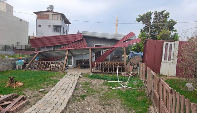 Hatay'da fırtına etkili oldu