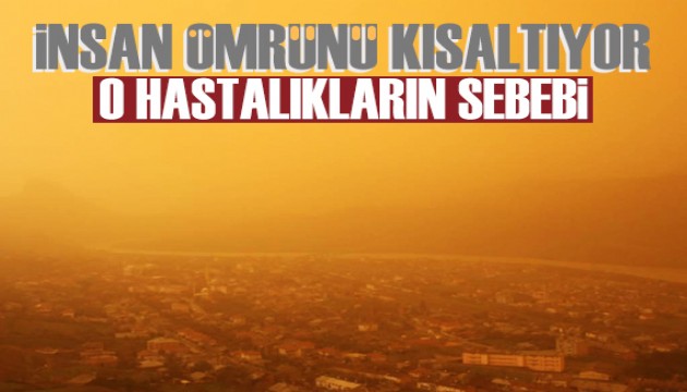 Hava kirliliği yaşam süresini kısaltıyor