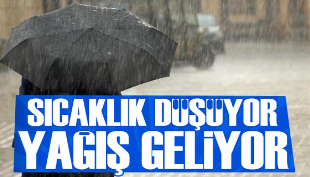 Hafta sonu plan yapacaklar dikkat: Sıcaklıklar düşüyor, yağışlar geliyor