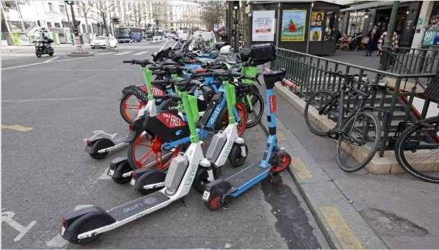 Bütün scooterlar toplatıldı