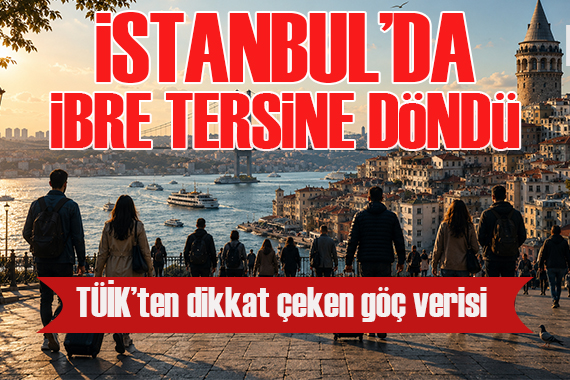 İstanbul daha az göç aldı