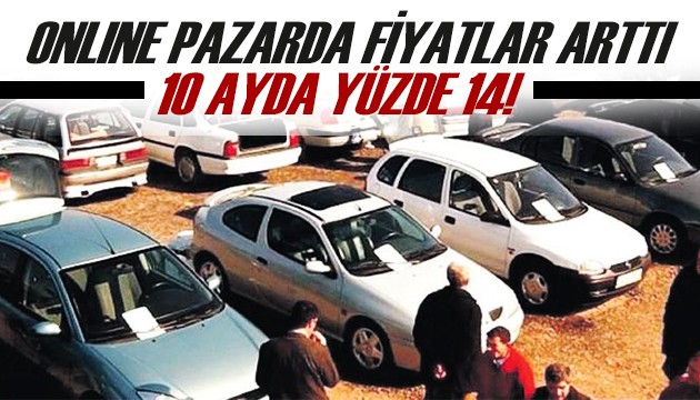 Online pazarda fiyatlar ve satışlar yükseldi