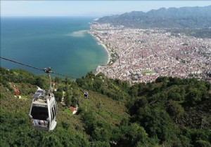 Turistlerin Ordu'daki gözde mekanı: Boztepe