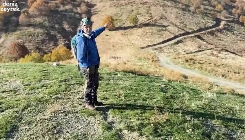 Gazeteci Deniz Zeyrek'ten görkemli doğa yürüyüşü