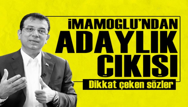 CHP Genel Başkanlığına aday olacak mı? Ekrem İmamoğlu'ndan adaylık çıkışı!