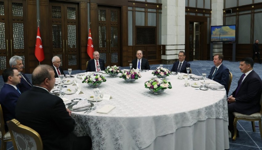 Cumhurbaşkanı Erdoğan yüksek mahkeme başkanlarını kabul etti