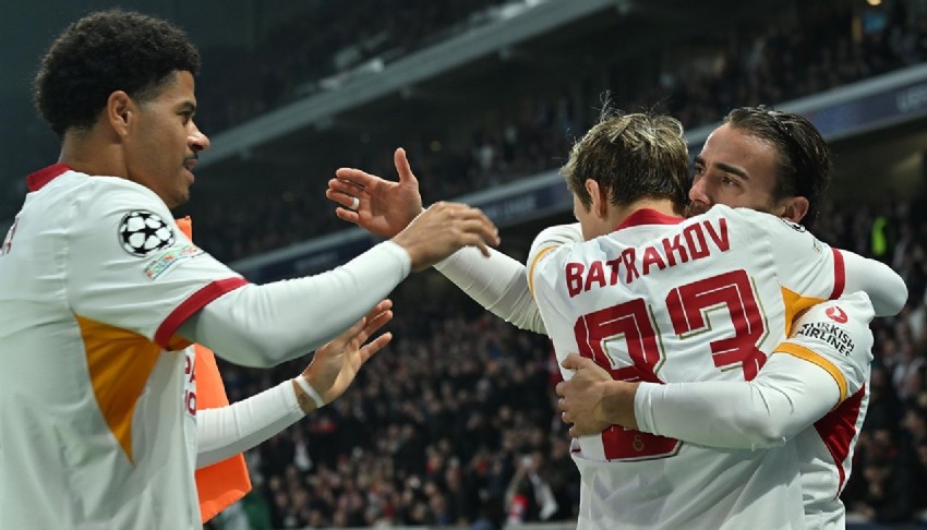 Fransa'da aslan kükredi: 6 gollü maçta kazanan Galatasaray
