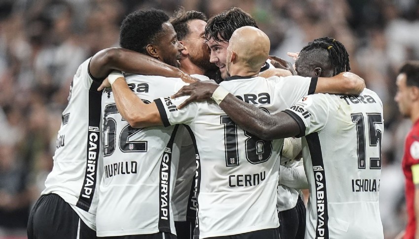 Beşiktaş Çorum FK'ya gol yağdırdı