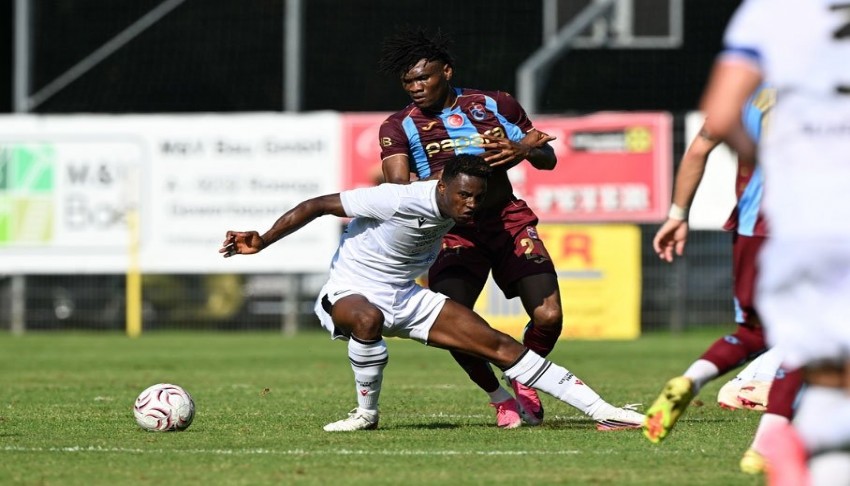 Trabzonspor kampı galibiyetle kapattı