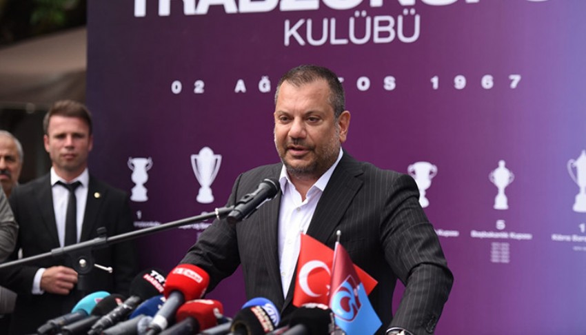 Ertuğrul Doğan dev transferi anlattı: 'Trabzonspor kimi isterse getirir'
