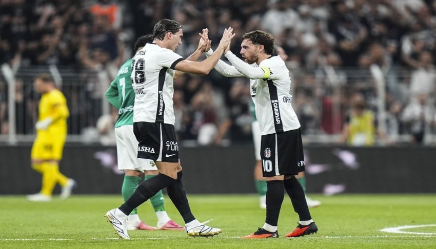 Beşiktaş Zalgiris'i rahat geçti: Avrupa Ligi'ne 1 maç kaldı