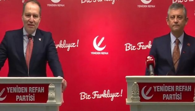Özel ve Erbakan'dan ortak çağrı