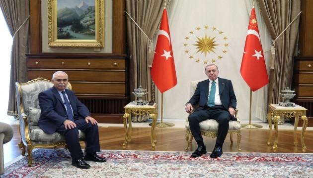 Erdoğan AYM Başkanı'nı kabul etti