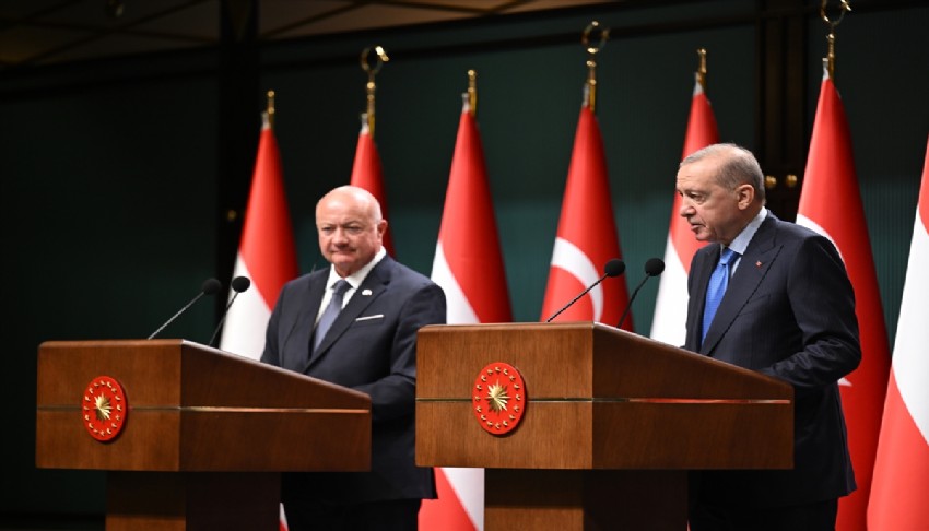 Cumhurbaşkanı Erdoğan ile Avusturya Şansölyesi Stocker'den ortak basın toplantısı