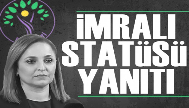 DEM Parti'den Cumhurbaşkanı Erdoğan'a İmralı statüsü yanıtı: 