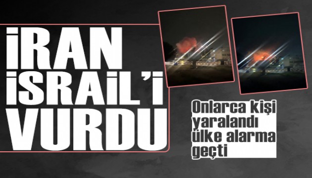 İran İsrail'in Dimona kentini vurdu: Bina çöktü çok sayıda yaralı var
