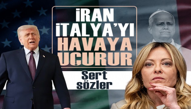 Trump'tan Meloni ve Papa'ya sert sözler