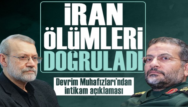 İran Laricani ve Süleymani'nin ölümünü doğruladı