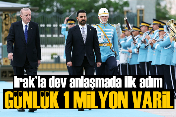 Cumhurbaşkanı Erdoğan duyurdu: Türkiye-Irak hattında dev enerji anlaşmasında ilk adım
