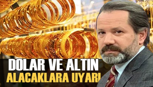 Piyasa uzmanı İslam Memiş'ten dolar ve altın alacaklara uyarı!